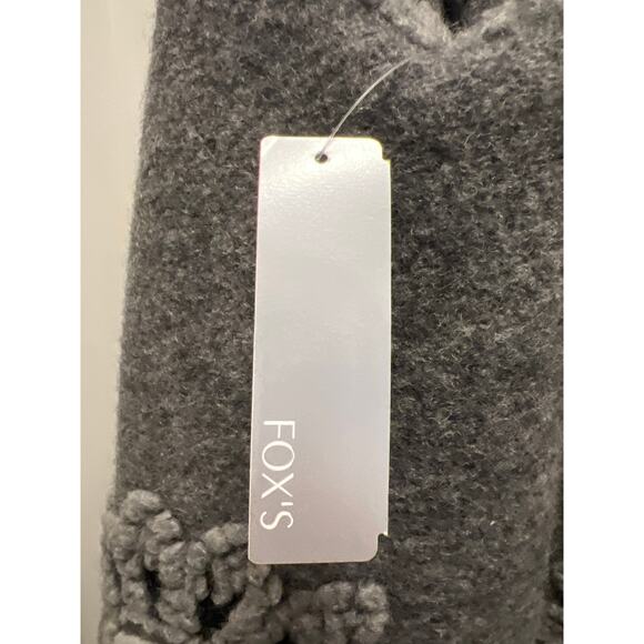 NWT Vintage Concept Women’s Floral Waterfall Cardigan Sweater Vest Size L Gray - Picture 7 of 9